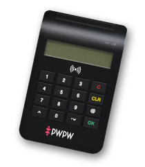 Czytnik kart stykowych i bezstykowych z PIN padem (PWPW cyberJack RFID)